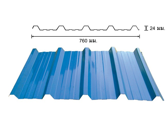 ลอนตะเข็บคู่ CK760A